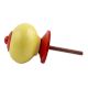 Solid Yellow Red Fitting Ceramic Knob